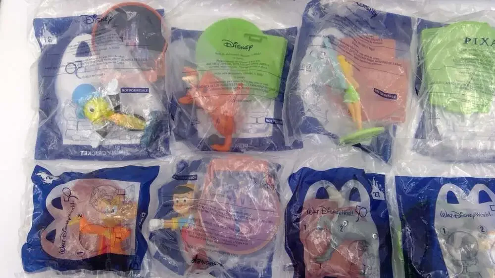 McDONALD'S 2021 WALT DISNEY WORLD 50th ANNIVERSARY Happy Meal Toy lot of 26